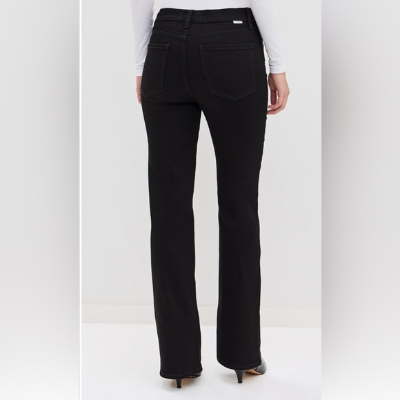 Black denim "covergirl" high rise jeans - Picture 3 of 7